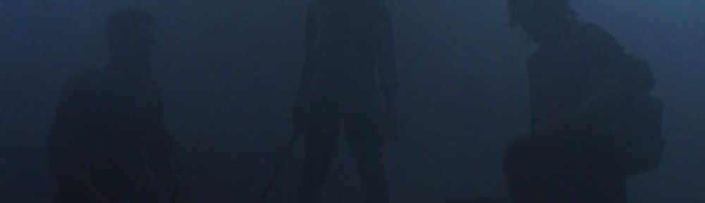 Evolution- Daryl, Michonne, and Aaron stand over Whisperer- The Walking Dead, AMC