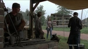 Evolution- Enid joins Henry for his first day of being a blacksmith- The Walking Dead, AMC