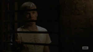 Evolution- Henry talks with Earl about seeing Carol cry- The Walking Dead, AMC