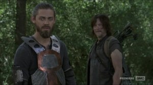 Evolution- Jesus and Daryl observe the walker herd- The Walking Dead, AMC