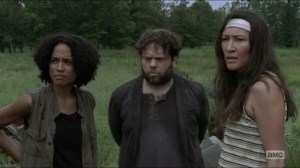 Stradivarius- Yumiko suggests going along with Michonne's plan- The Walking Dead, AMC