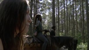 Stradivarius- Yumiko tells Michonne about Magna's friendship with Bernie- The Walking Dead, AMC
