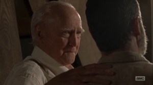What Comes After- Hershel tells Rick to wake up- The Walking Dead, AMC