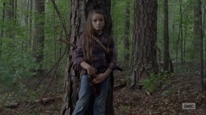 What Comes After- Older Judith rescues newcomers- The Walking Dead, AMC