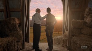 What Comes After- Rick and Hershel stare at the sun- The Walking Dead, AMC