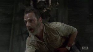 What Comes After- Rick flees the cabin- AMC, The Walking Dead