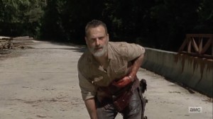 What Comes After- Rick makes it across the bridge- The Walking Dead, AMC