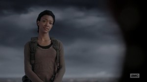 What Comes After- Sasha returns and tells Rick that they both did their parts- The Walking Dead, AMC