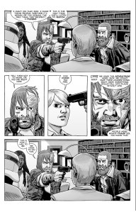 The Walking Dead #186- Dwight threatens to shoot Pamela