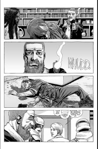 The Walking Dead #186- Rick shoots and kills Dwight