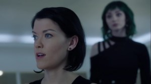 hoMe- Lorna asks Sage for her opinion on the new mutants- Fox, X-Men, The Gifted