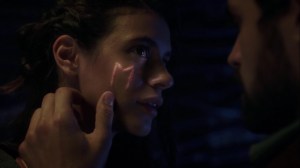 meMento- Marcos lights up Glow's M mark- The Gifted, Fox, X-Men