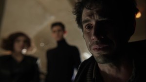 Penguin, Our Hero- Frightened man tells Bruce and Selina that Jeremiah is in the Dark Zone- Fox, Gotham, DC