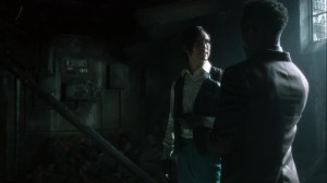 Ruin- Riddler and Lucius determine what could've caused the explosion at Haven- Fox, Gotham