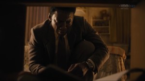 The Big Never- Wayne examines some items in Julie Purcell's room- HBO, True Detective