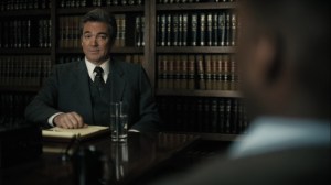 The Great War and Modern Memory- Alan Jones, played by Jon Tenney, greets Wayne- HBO, True Detective