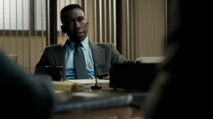 The Great War and Modern Memory- Wayne explains that he was working with his partner on a series of theft cases- HBO, True Detective