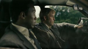 The Hour and the Day- Roland suggests he and Wayne visit a liquor store for information- HBO, True Detective