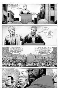 The Walking Dead #187- Pamela thanks Rick for saving her life