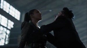 Year Zero- Penguin stabs and kills Tabitha- Fox, Gotham, DC