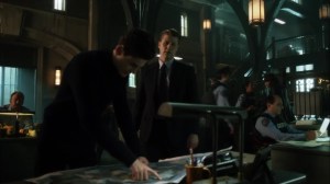 Ace Chemicals- Bruce tells Jim that he wants to keep searching for Alfred- Fox, Gotham