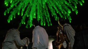 Ace Chemicals- Fireworks go off in the sky- Fox, Gotham