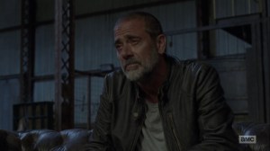 Adaptation- Negan alone at the Sanctuary- AMC, The Walking Dead