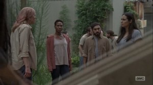 Adaptation- Tammy tells Tara that people will look to her for answers now- AMC, The Walking Dead