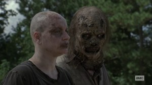 Bounty- Alpha tells one of the Whisperers to stay back for the moment- AMC, The Walking Dead