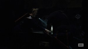 Bounty- Dianne and Jerry get the projector bulb- AMC, The Walking Dead