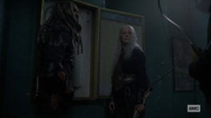 Bounty- Ezekiel tries to get a frame for the charter- AMC, The Walking Dead