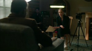 Hunters in the Dark- Elisa and Wayne discuss Harris James' disappearance- HBO, True Detective