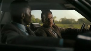 Hunters in the Dark- Wayne and Roland talk about who the kids may have met in Devil's Den- HBO, True Detective