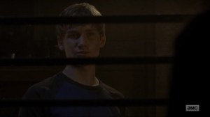 Omega- Henry offers to take Lydia out of her cell for a little bit- AMC, The Walking Dead