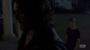 Omega- Henry tells Daryl that there's good in Lydia- AMC, The Walking Dead