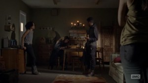 Omega- Yumiko talks with Connie, Kelly, and Magna about going out to find Luke- AMC, The Walking Dead