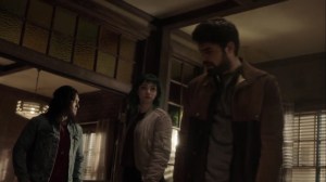 oMens- John, Lorna, and Marcos burn the files- Fox, X-Men, The Gifted