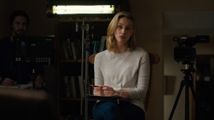 The Final Country- Elisa Montgomery asks Wayne about the details surrounding Tom's suicide- HBO, True Detective