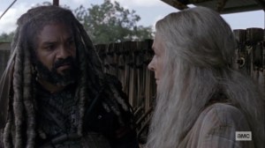 Chokepoint- Ezekiel worries that Carol is wrong about the Highwaymen- AMC, The Walking Dead