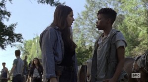 Chokepoint- Kelly tells Tara that she's worried about Connie- AMC, The Walking Dead