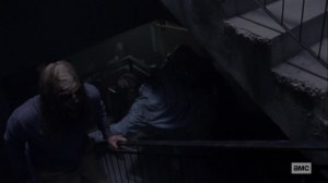 Chokepoint- Whisperers head upstairs- AMC, The Walking Dead