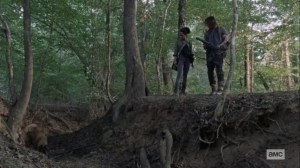 Guardians- Daryl, Connie, and Dog follow Henry's trail- AMC, The Walking Dead
