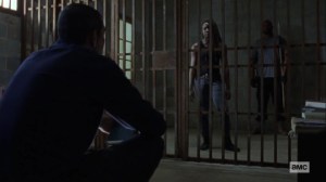 Guardians- Michonne wants to know why Negan returned- AMC, The Walking Dead