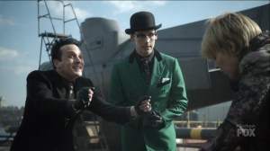 I Am Bane- Barbara meets with Penguin and Riddler at the docks- Gotham, Fox