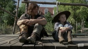 Scars- Daryl and Judith talk- AMC, The Walking Dead