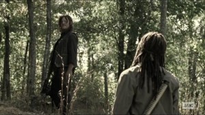 Scars- Daryl and Michonne talk about being alone- The Walking Dead, AMC