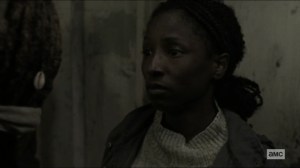 Scars- Jocelyn tells Michonne that the kids can't be soft or weak- AMC, The Walking Dead