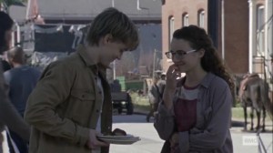 The Calm Before- Addy speaks with Henry- AMC, The Walking Dead