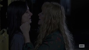 The Calm Before- Alpha confronts Lydia- AMC, The Walking Dead