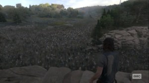 The Calm Before- Daryl sees the massive herd- AMC, The Walking Dead